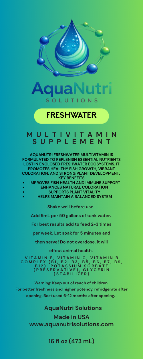AquaNutri Freshwater Multivitamin